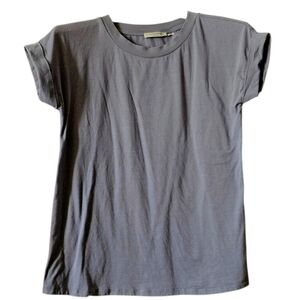 All Saints IMO Boy Tee M/L gray blue short sleeve VGUC shirt Imogen T shirt